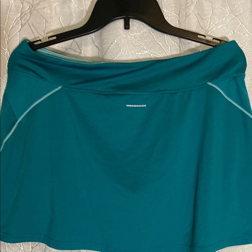 Teal Athletic Skirt